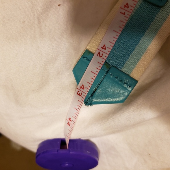 New York & company aqua blue and white belt - Picture 3 of 3